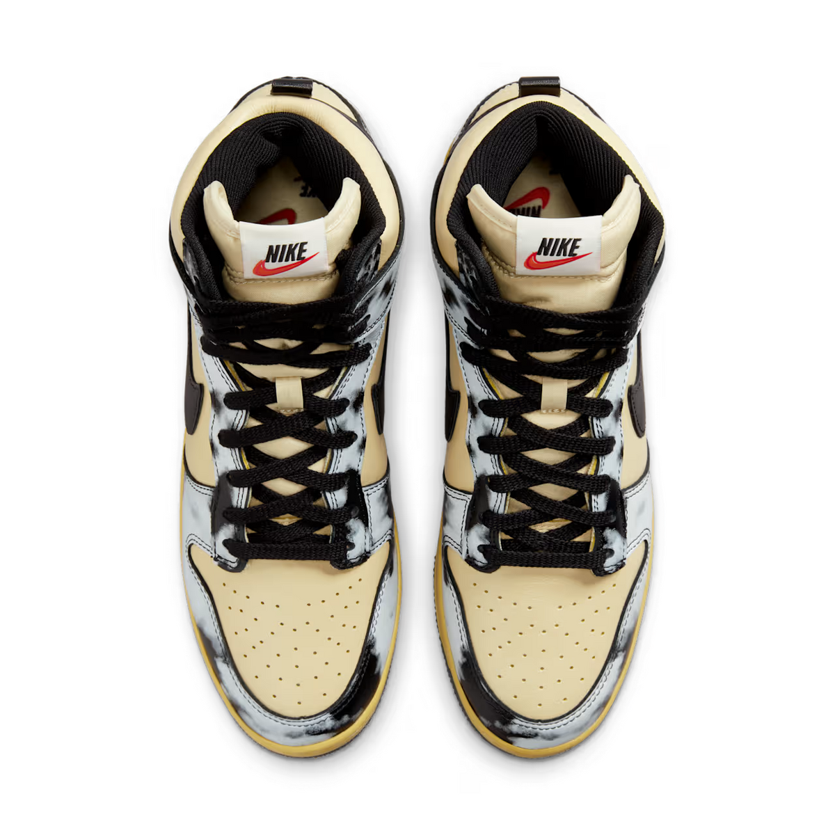 DD9404-700 Nike Dunk High "Black Acid Wash" (Men's)