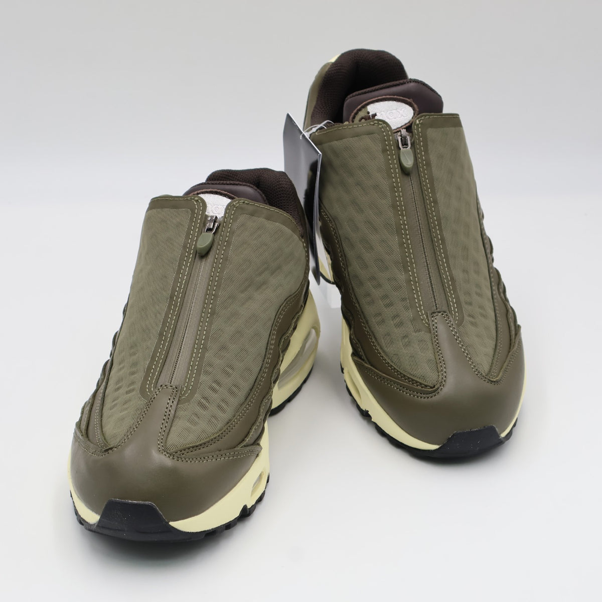 IQ3466-200 Nike Air Max 95 Big Bubble Zip "Medium Olive/Alabaster" (Men's)