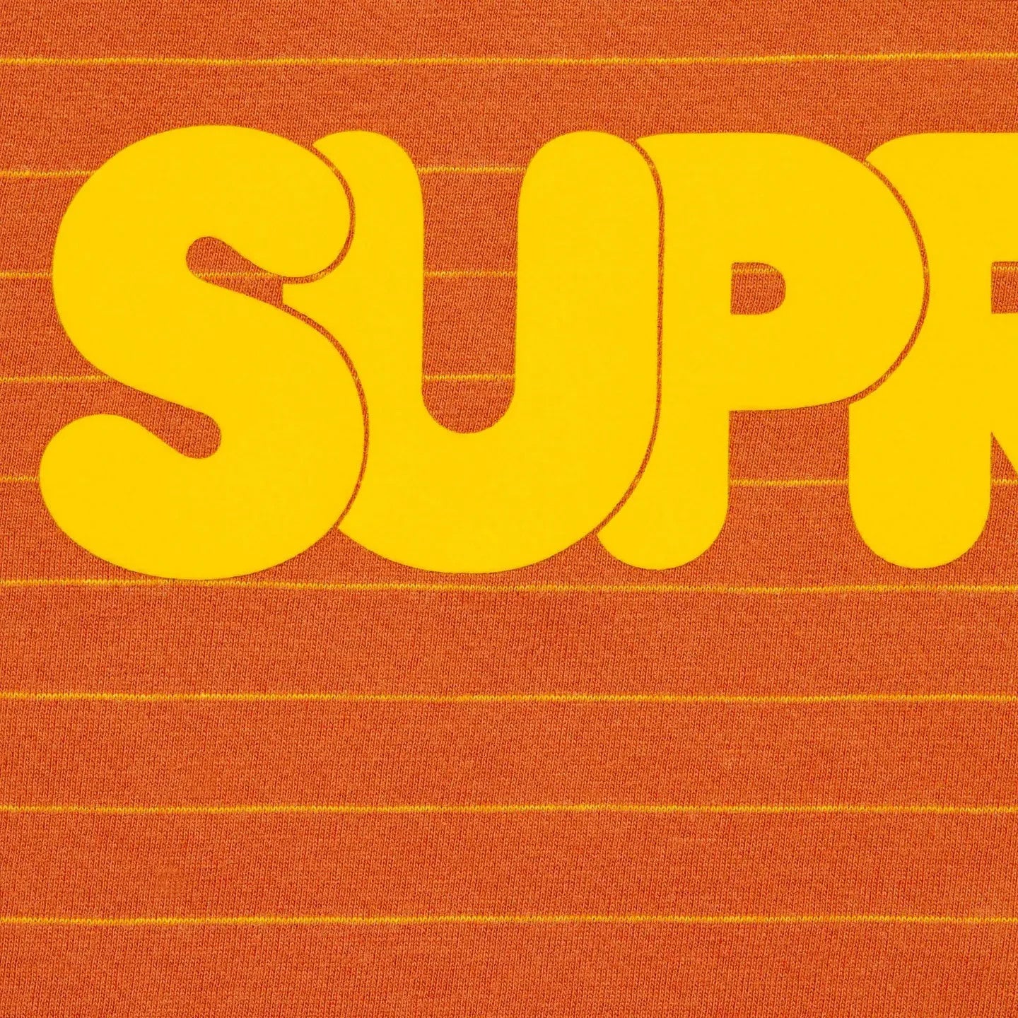 Supreme Bubble S/S Top Orange