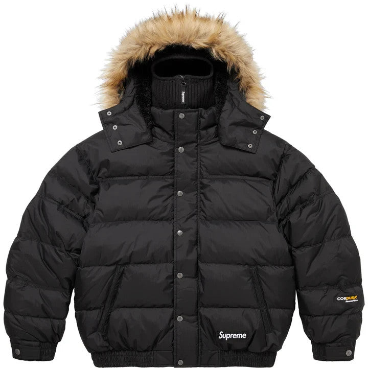 Supreme Facemask 700-Fill Down Puffer Jacket Black