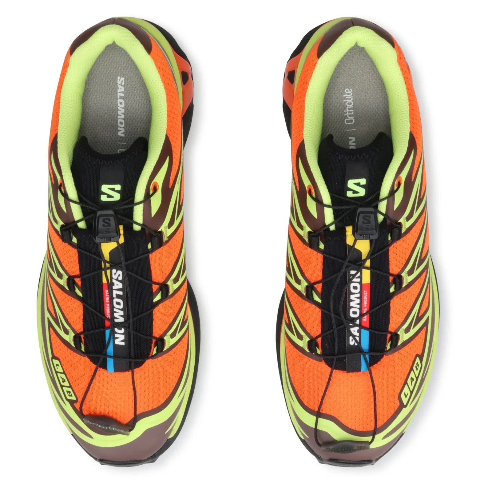 L47869600 Salomon XT-6 Red Orange Sharp Green Black (Men's)