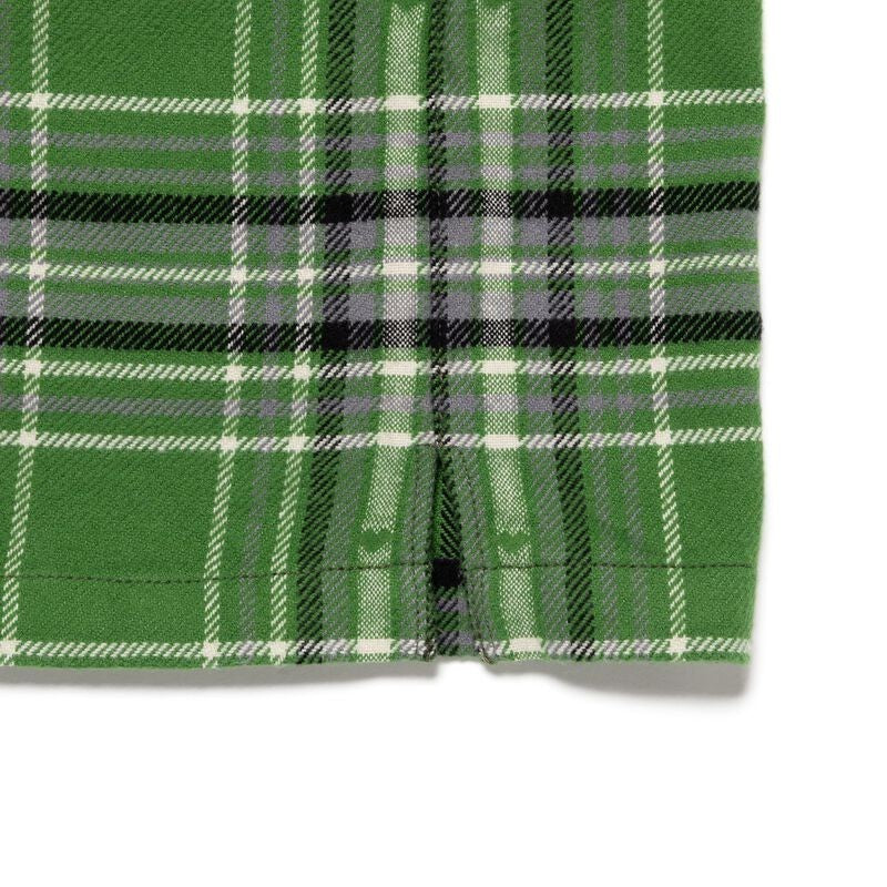 HUMAN MADE Flannel Check Shirt Green