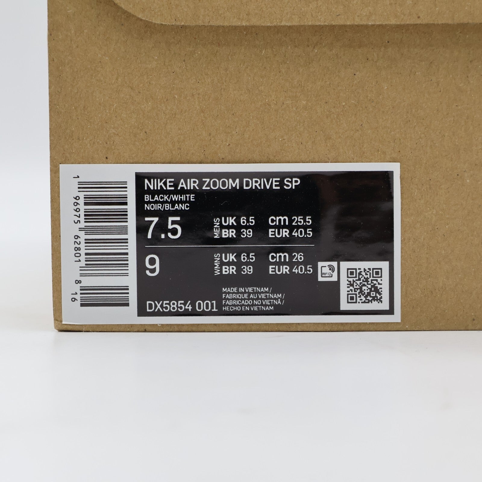 DX5854-001 Drake NOCTA Nike Air Zoom Drive Black (Men's)