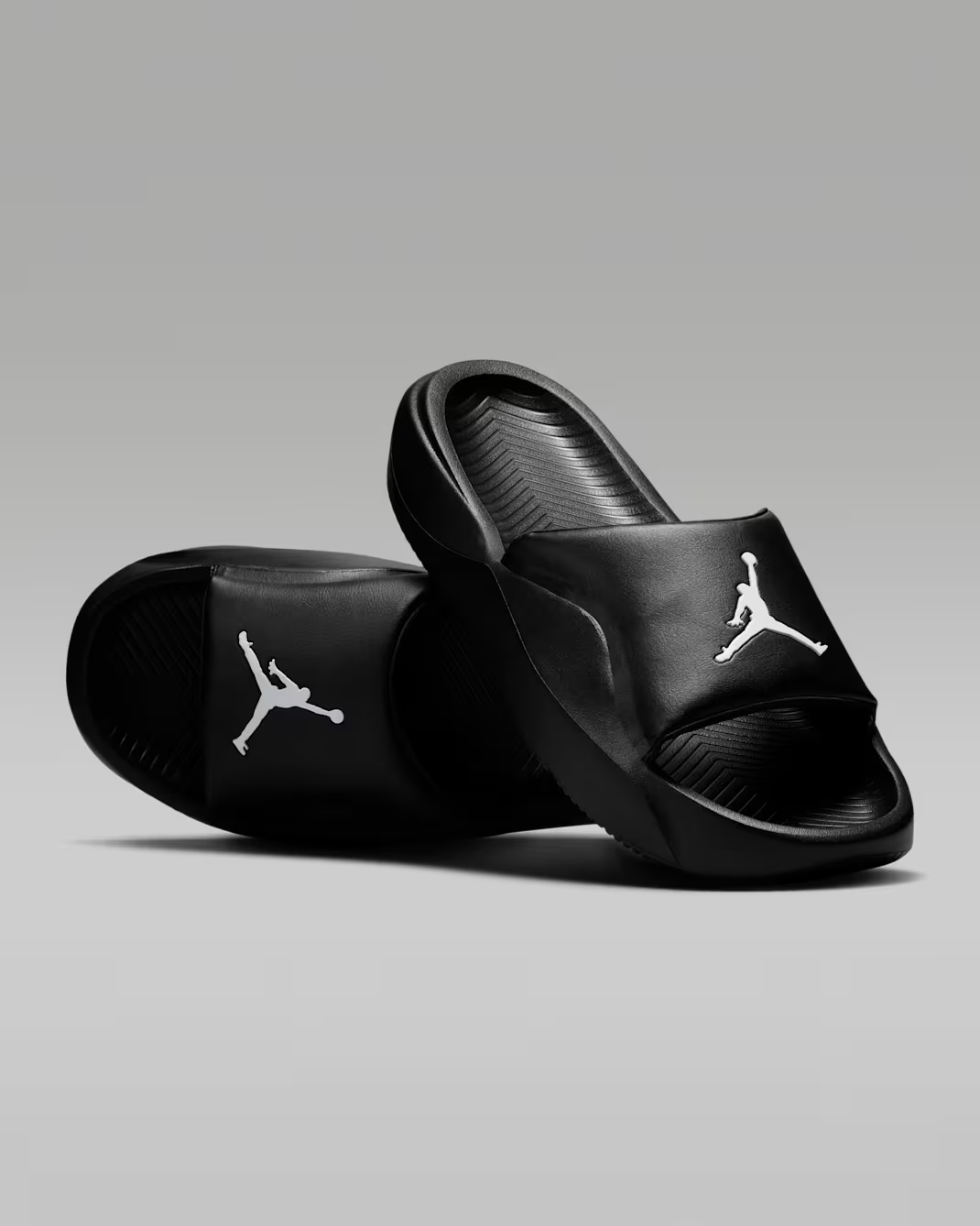 HF3263-001 Nike Jordan Franchise Slides Black White (Men's)