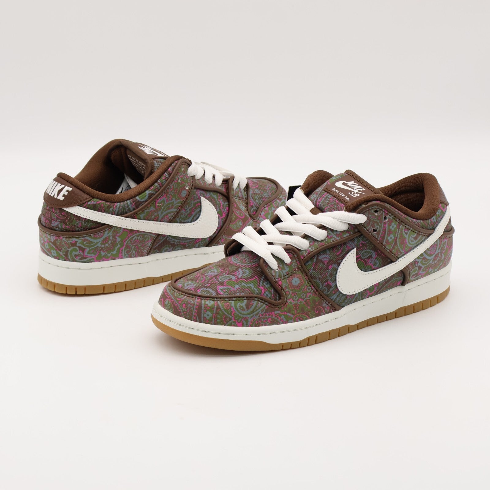 DH7534-200 Nike SB Dunk Low Pro Paisley Brown Pink Cacao Summit White (Men's)