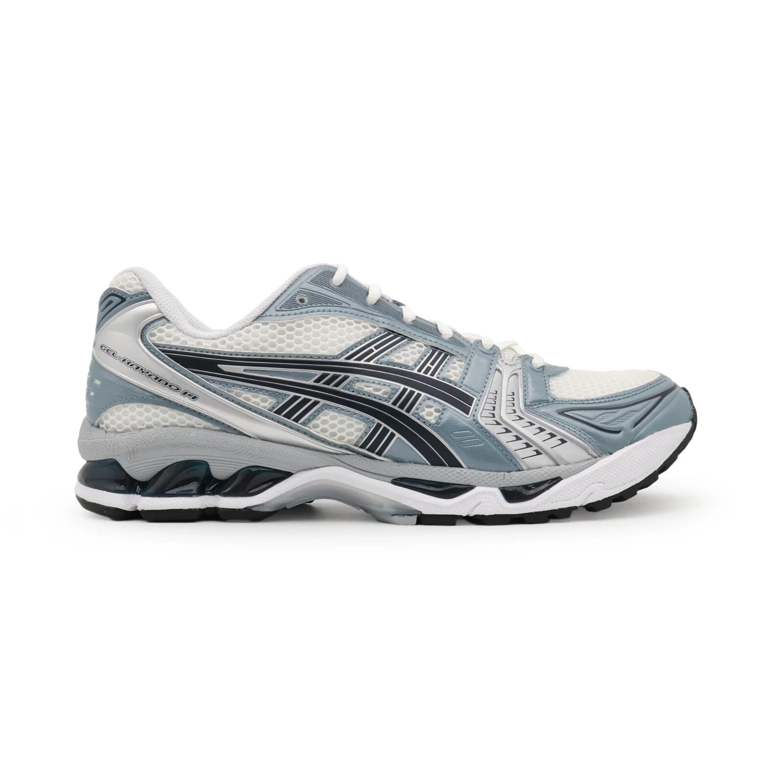 1203A537-106 Asics Gel-Kayano 14 White Fjord Grey (Men's)