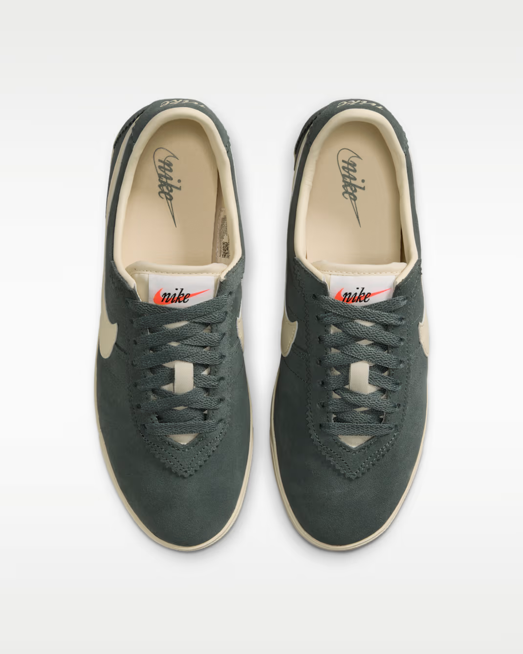 IQ7611-301 Nike Astrograbber Suede "Camo Green/Sail" (Women's)
