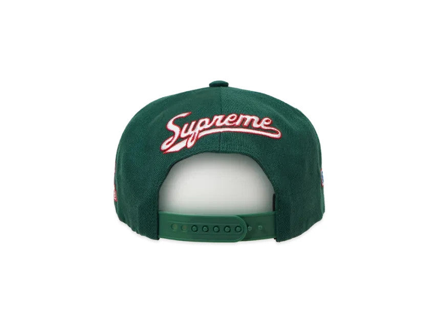 Supreme World Famous S Logo 6-Panel (26SS) "Dark Green"