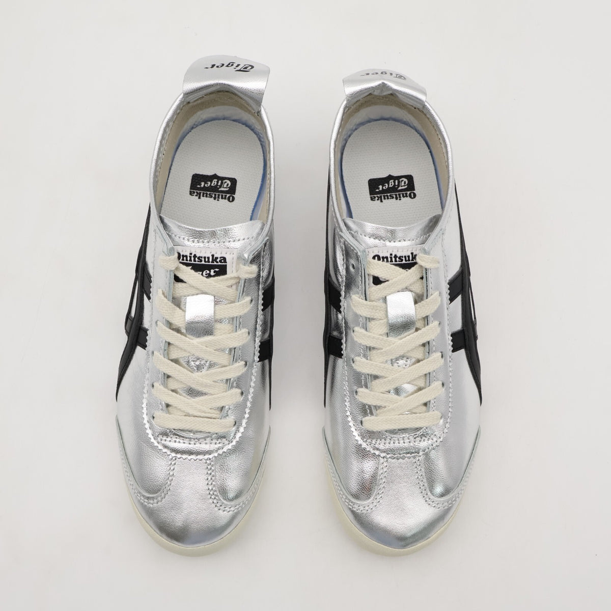 1183B566-020 Onitsuka Tiger Mexico 66 Pure Silver Black (Men's)