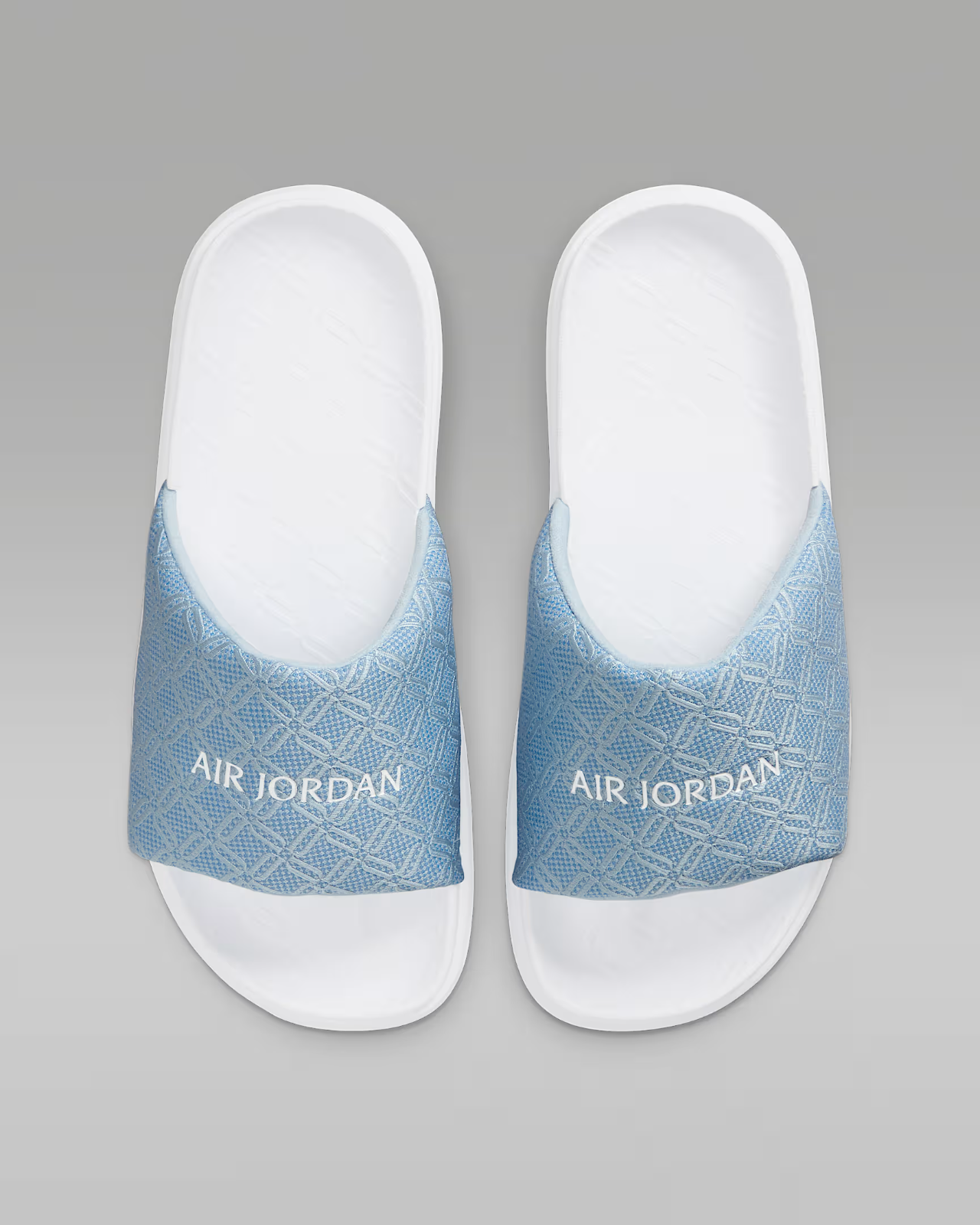 HQ8070-400 Jordan Sophia  Slides Blue Beyond Light Armory Blue (Women's)