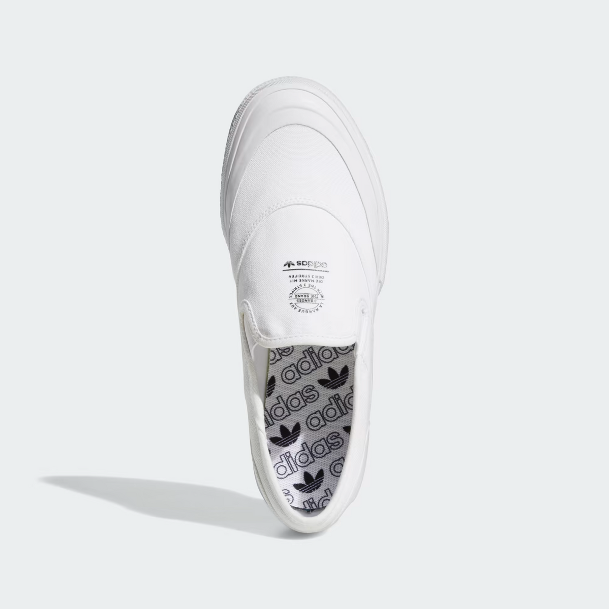 S23725 adidas Nizza RF Slip "Cloud White/Core Black" (Men's)