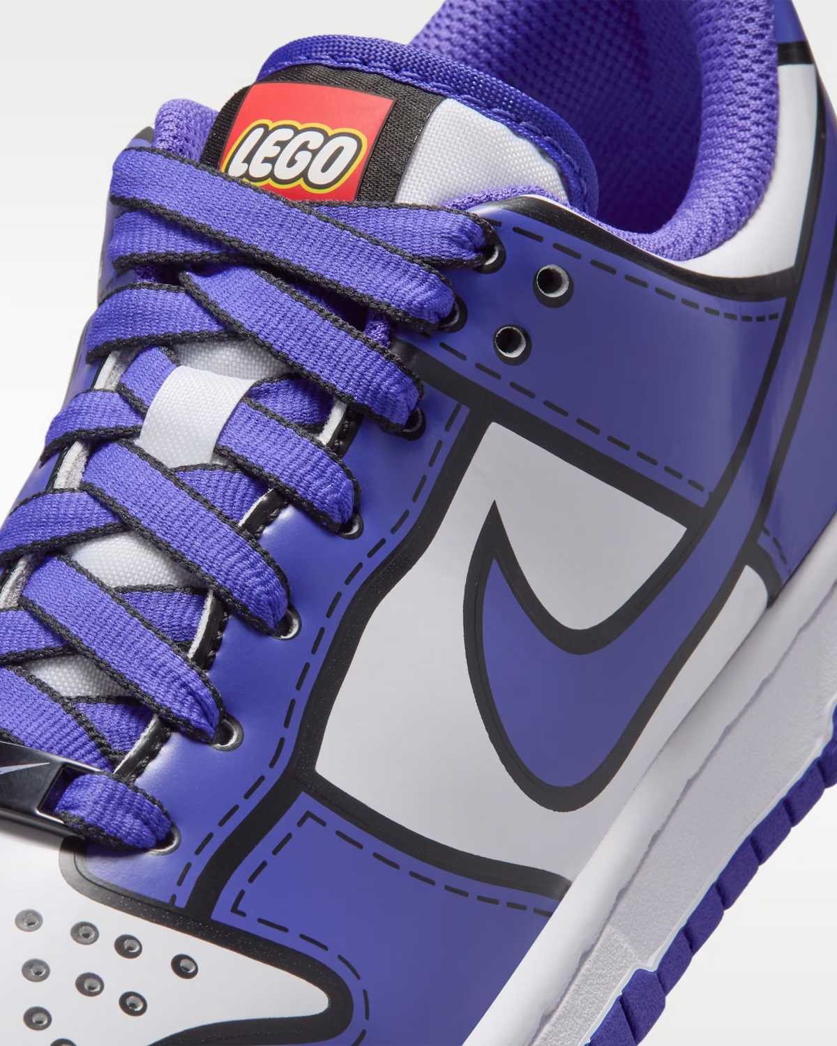 IF2117-102 LEGO Ã Nike GS Dunk Low "Bright Concord"