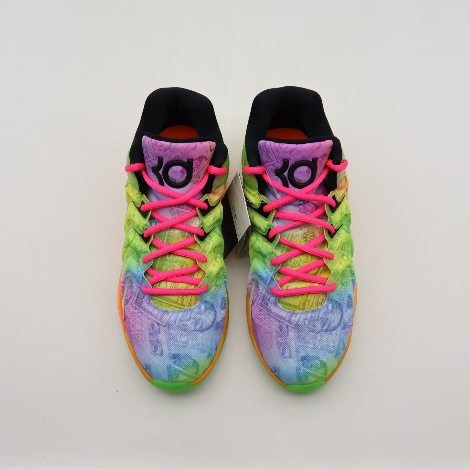 HF1810-700 / HF1811-700 Nike KD 17 Barely Volt Hyper Pink Total Orange (Men's)