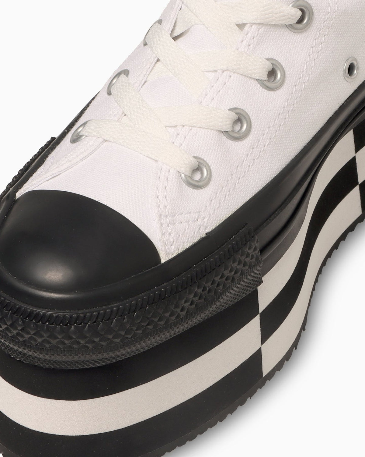 31312750 Converse All Star Chunkyblock Hi White Black (Women's)