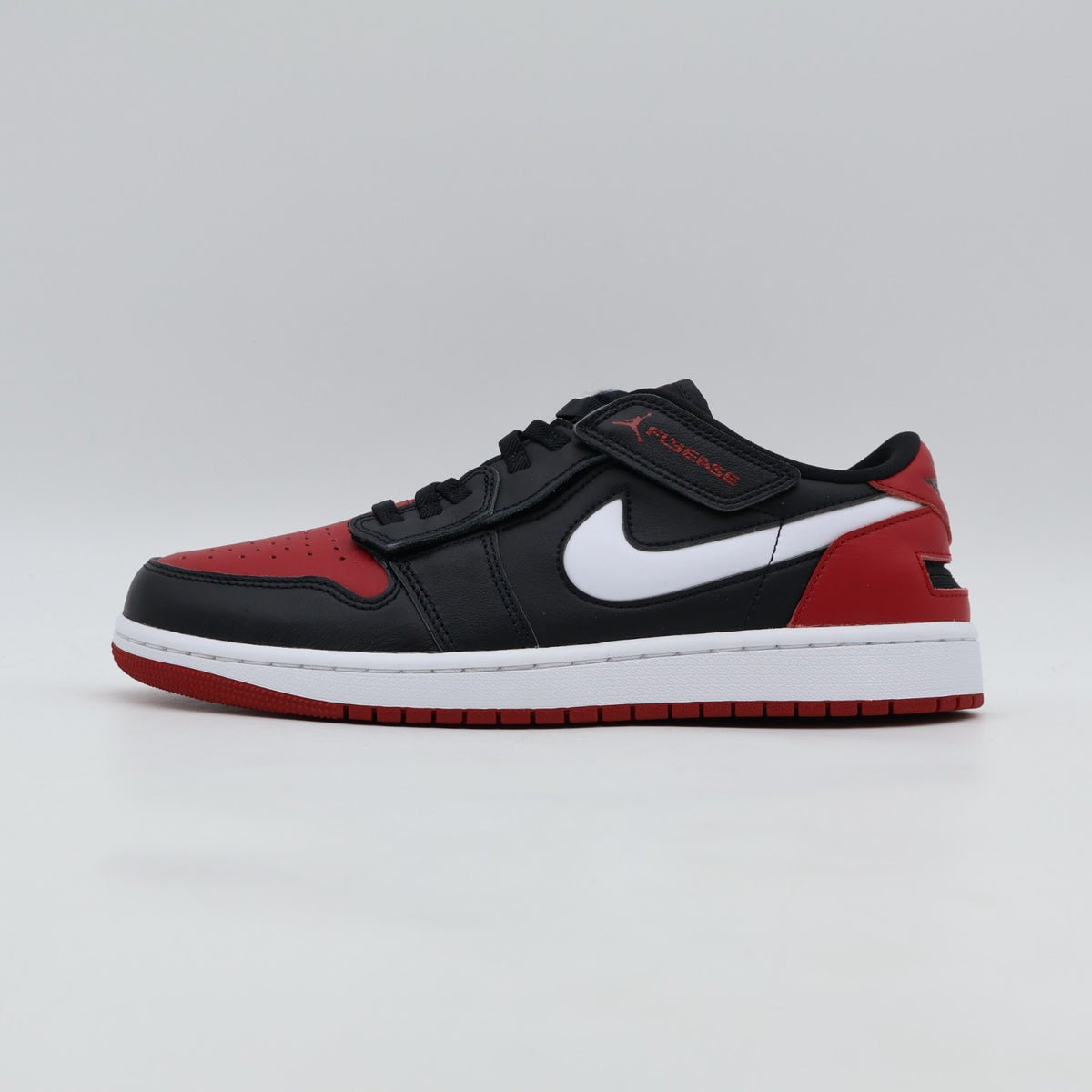 DM1206-066 Nike Air Jordan 1 Low Flyease "Black/White/Gym Red" (Men's)
