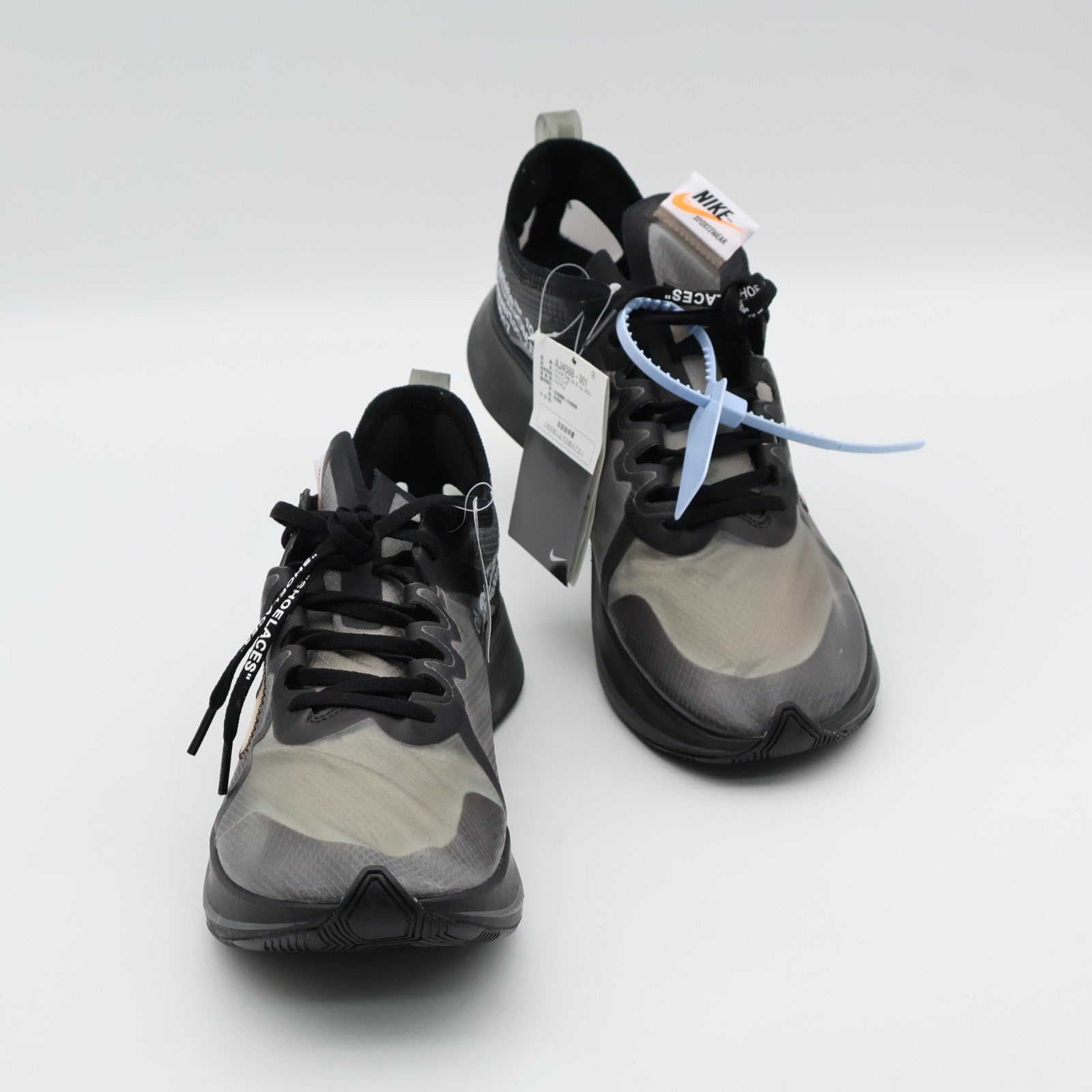 AJ4588-001 OFF-WHITE Ã NIKE ZOOM FLY BLACK (Men's)