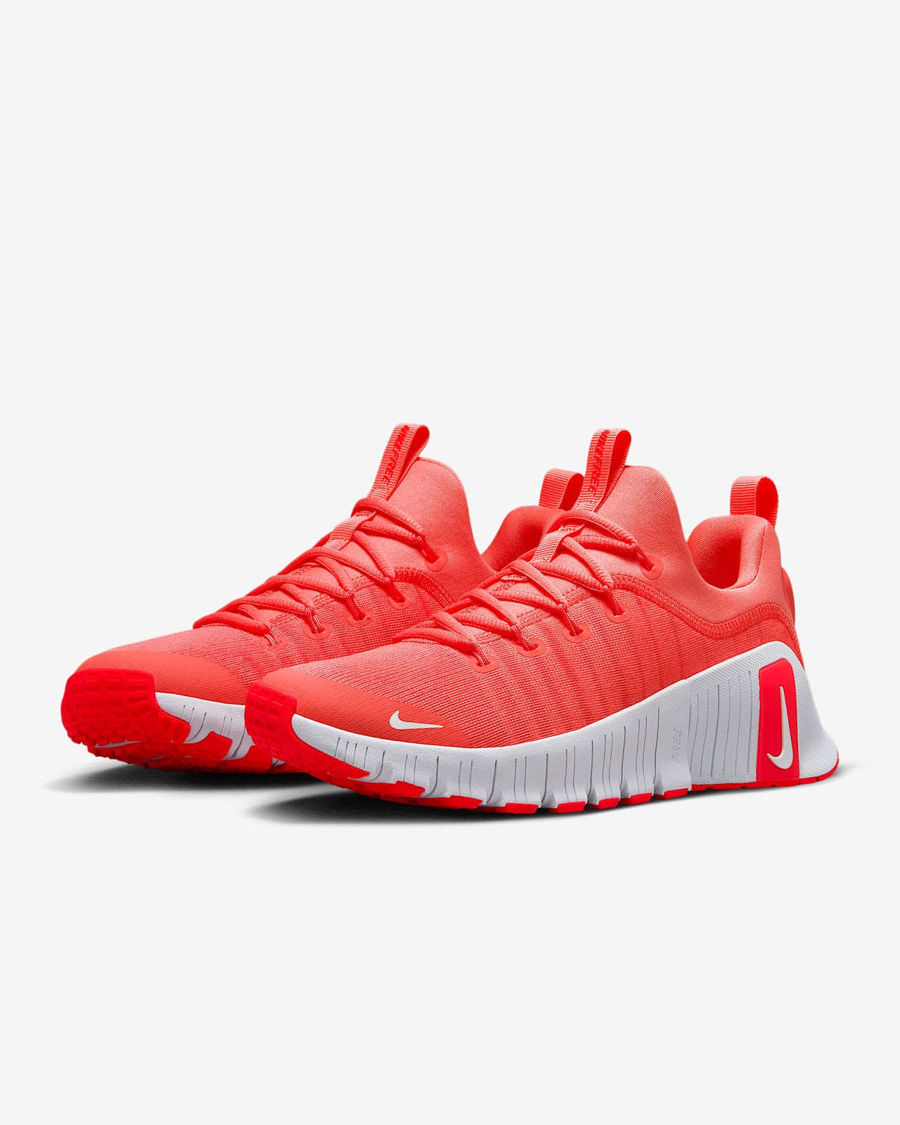 FJ7126-802 Nike Free Metcon 6 Magic Ember White Bright Crimson (Women's)