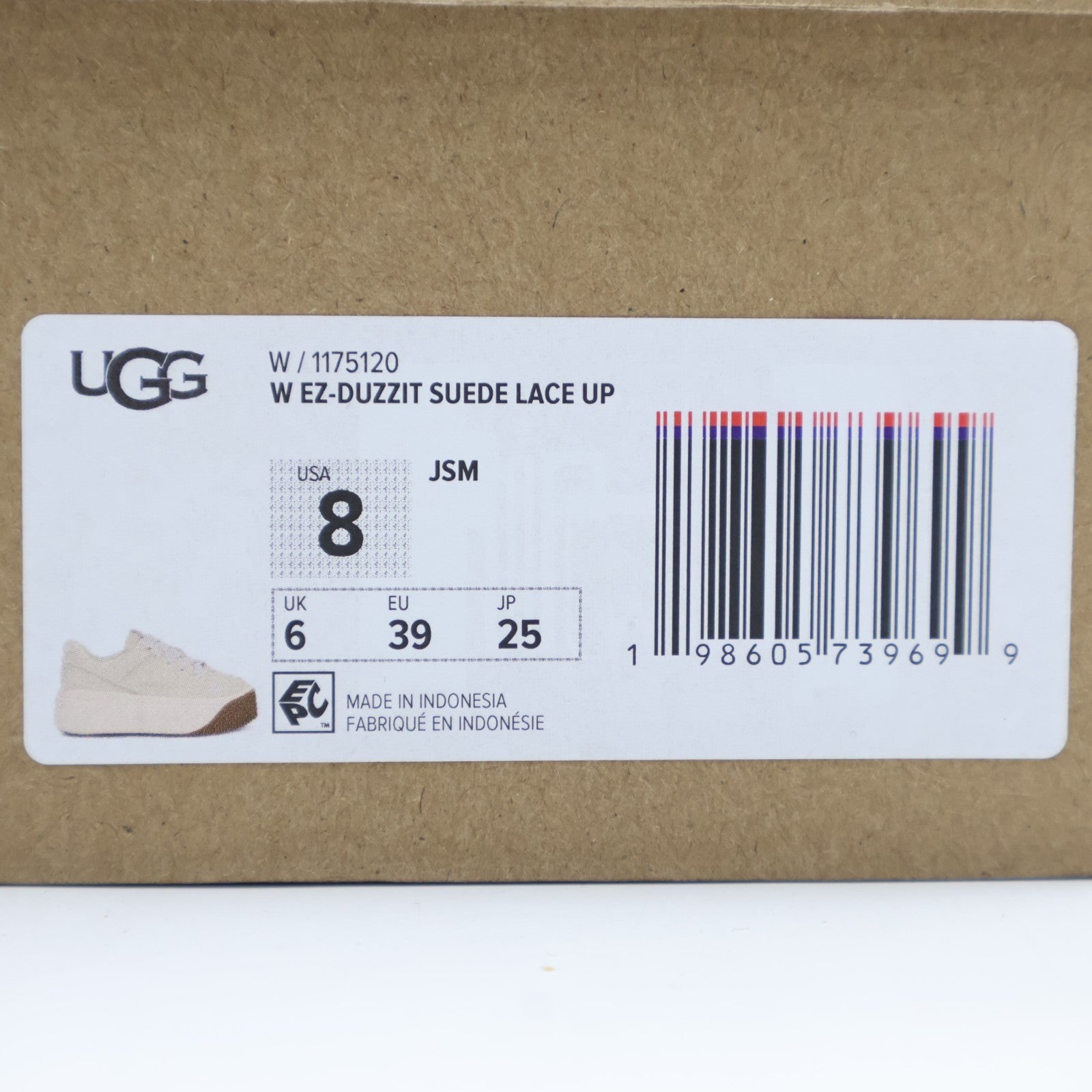 1175120-JSM UGG EZ-Duzzit Suede Lace Up Jasminen (Women's)