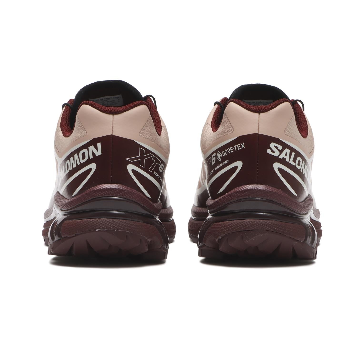 L47863700 SALOMON XT-6 GORE-TEX MAHOGANY ROSE TAWNY PORT BLACK (Men's)