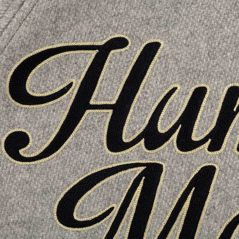 HUMAN MADE Wool Varsity Jacket Gray