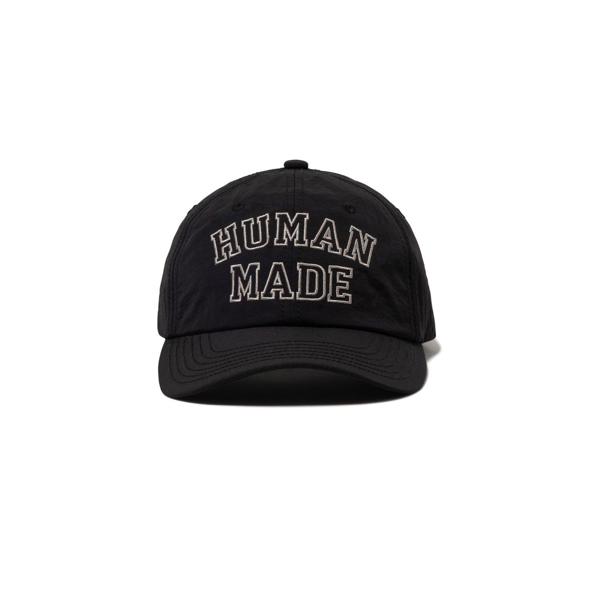 HUMAN MADE 6Panel Nylon Cap Black
