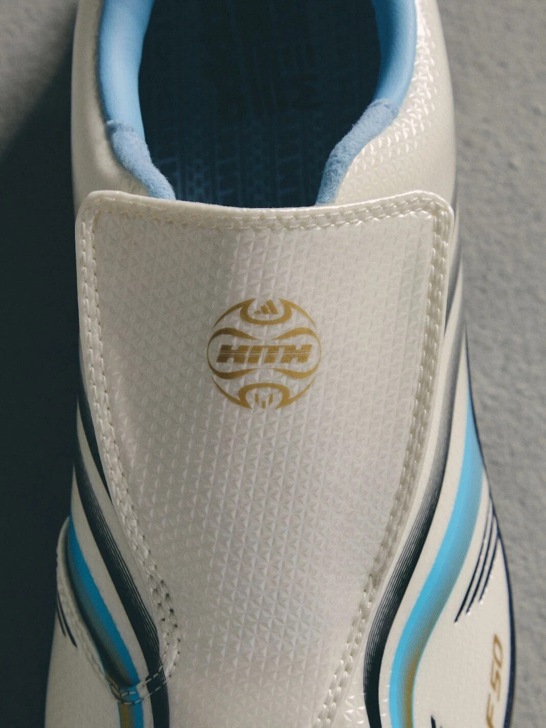 KJ8094 KITH adidas F50 Inframe Off White Clear Blue (Women's)