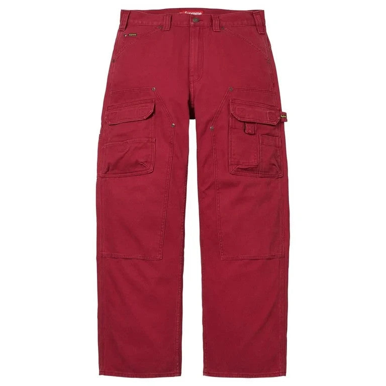 Supreme Double Knee Utility Pant Red