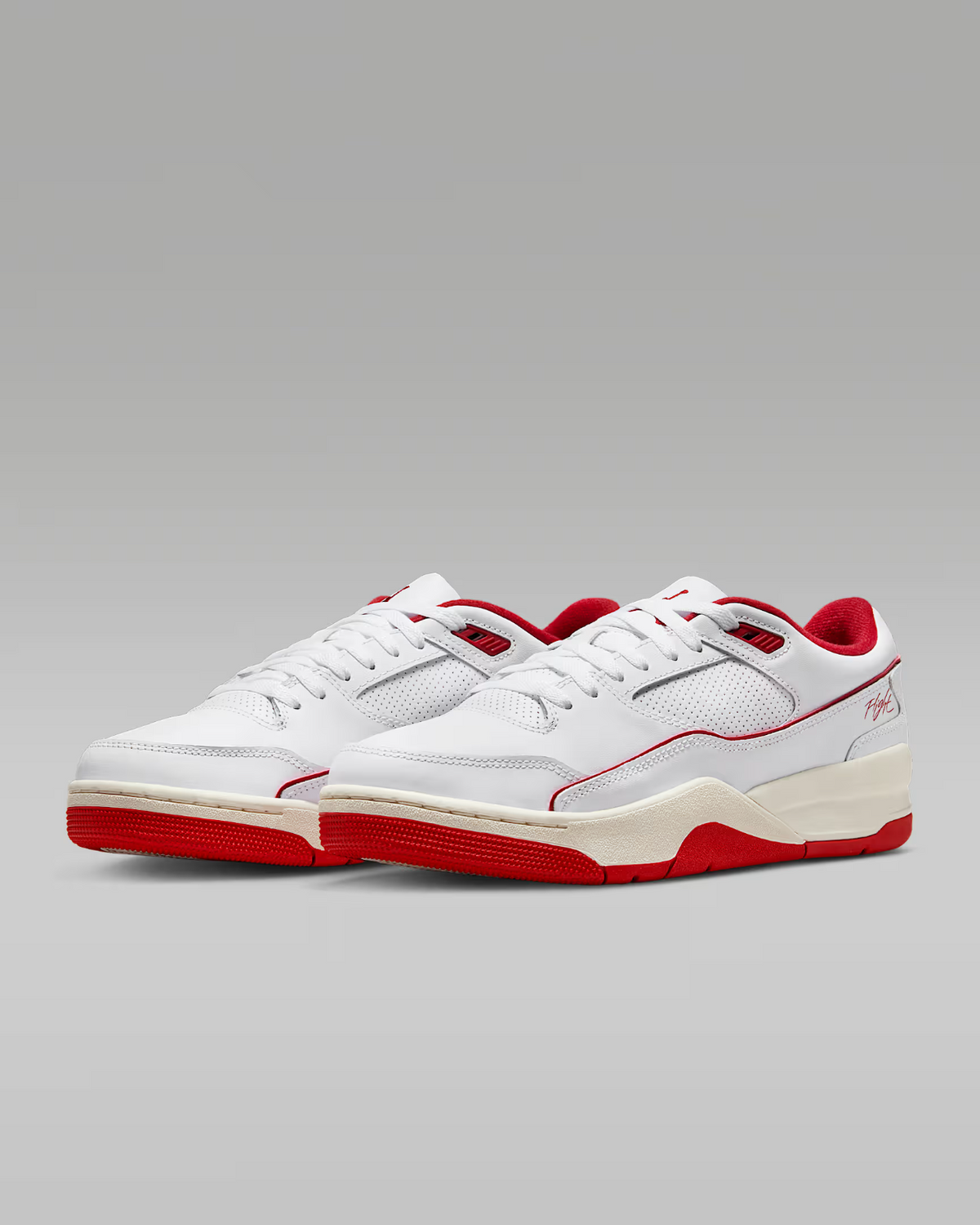 HF3255-106 Nike Jordan Flight Court White Sail Black Varsity Red (Men's)