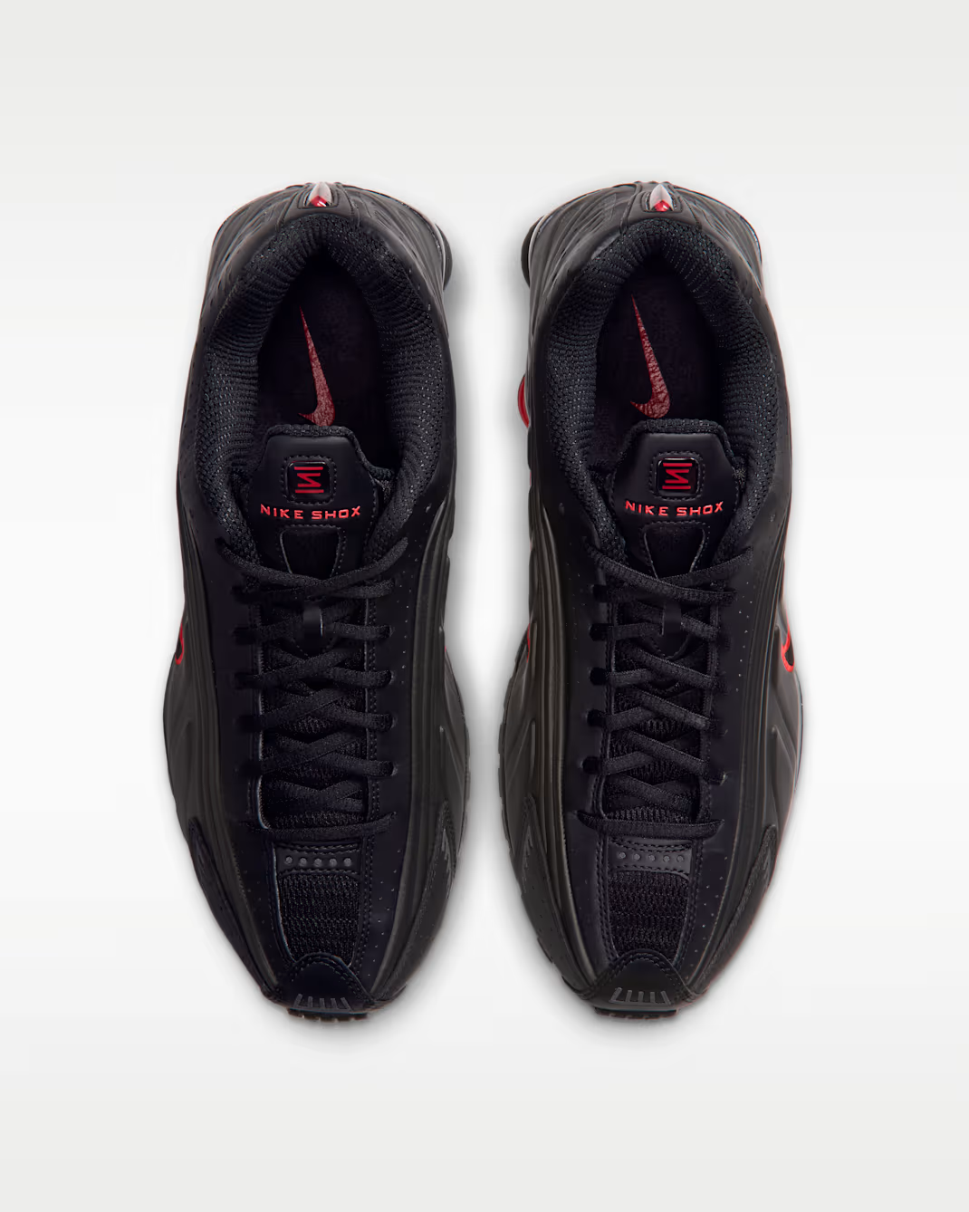 HQ1988-015 Nike Shox R4 "Black/Challenge Red" (Men's)