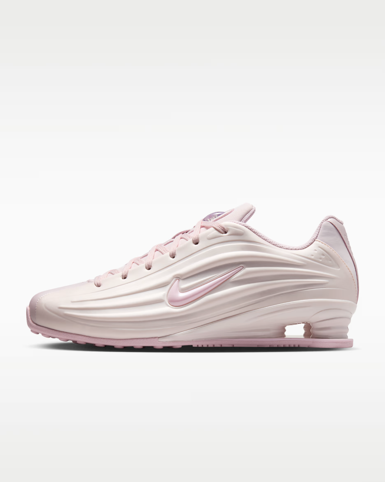 IR1222-600 Nike Shox Z "Pearl Pink/Metallic Silver" (Women's)