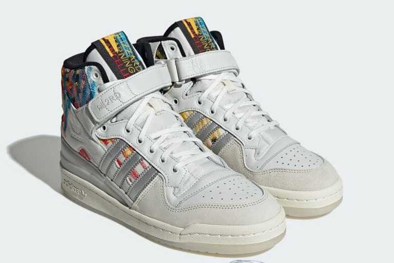 IG6351 Jacques Chassaing adidas Originals Forum 84 Hi Blizzard Warning (Men's)