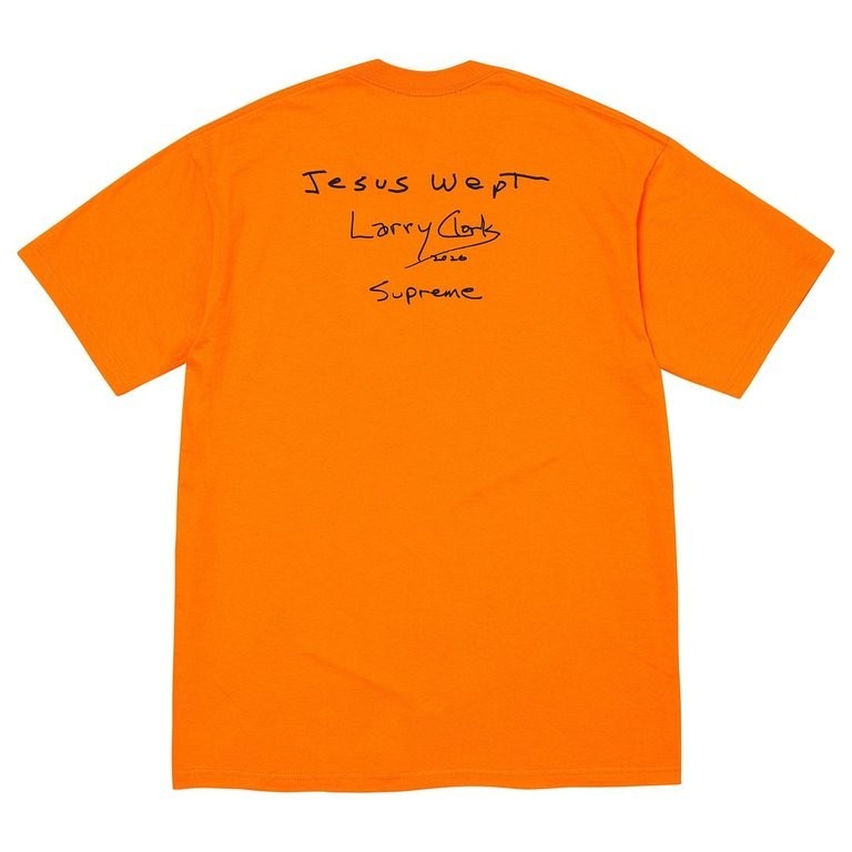 Supreme x Larry Clark G*n Tee Orange