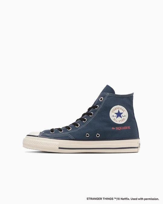 31316480 Stranger Things 5 Ã Converse All Star Aged 87 TS Hi Navy (Men's)