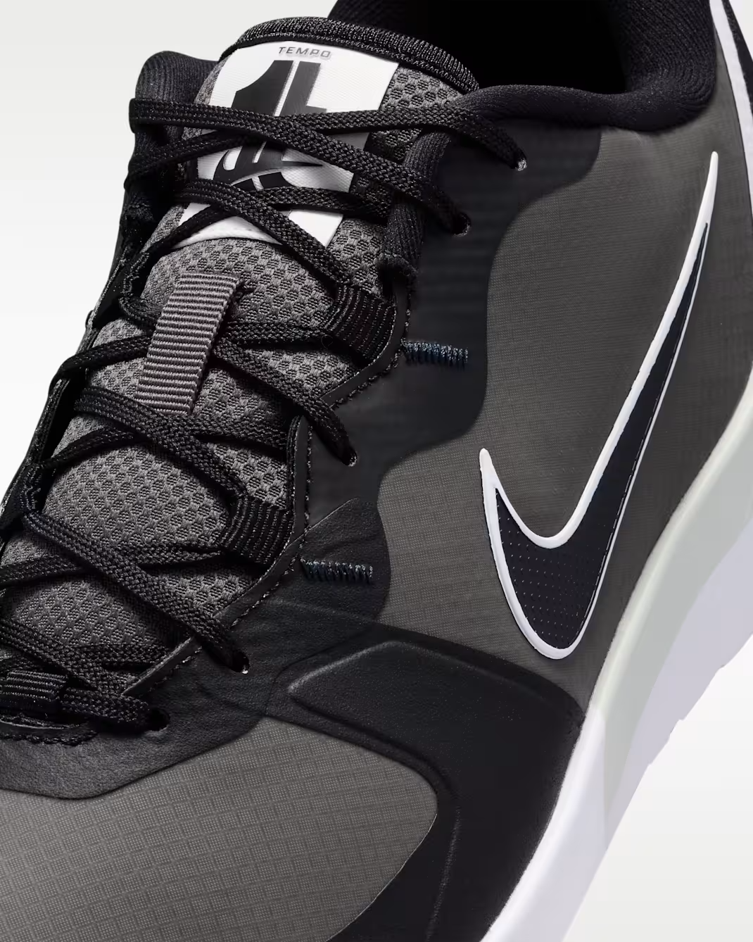 IM7959-200 Nike Tempo G "Medium Ash/Black/White" (Wide) (Men's)