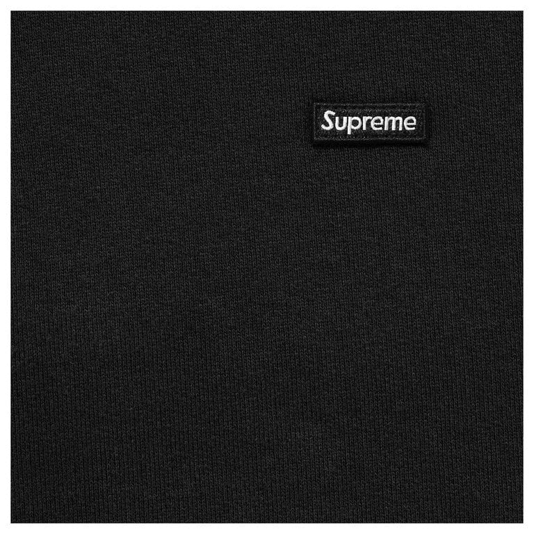 Supreme Small Box Half Zip Pullover (26SS) Black