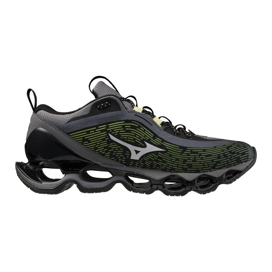 D1GA260H03 Mizuno Wave Prophecy 13.2 "Dark Gray/White/Green" (Men's)
