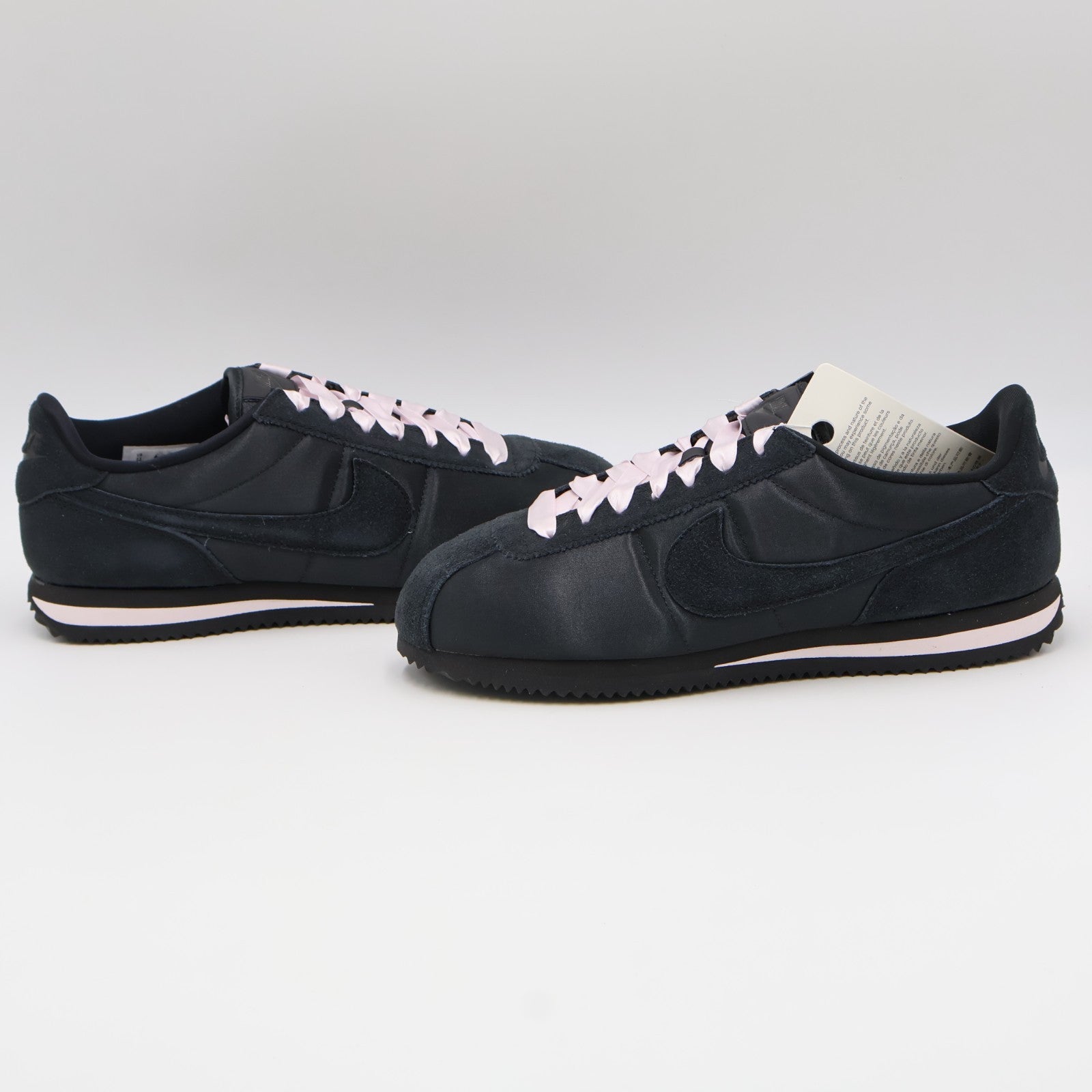 IH2014-010 Nike Cortez Satin Black Pink (Women's)