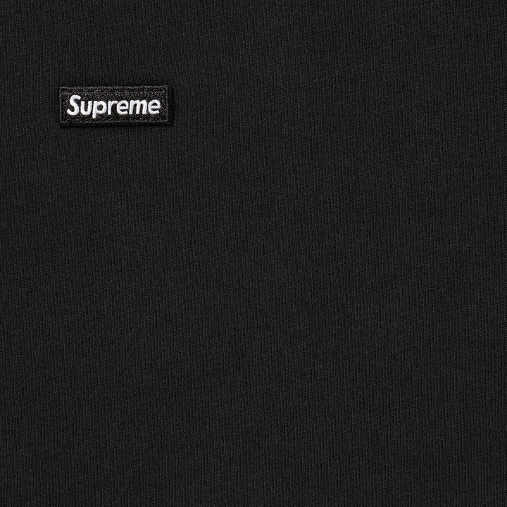 Supreme Small Box L/S Tee Black