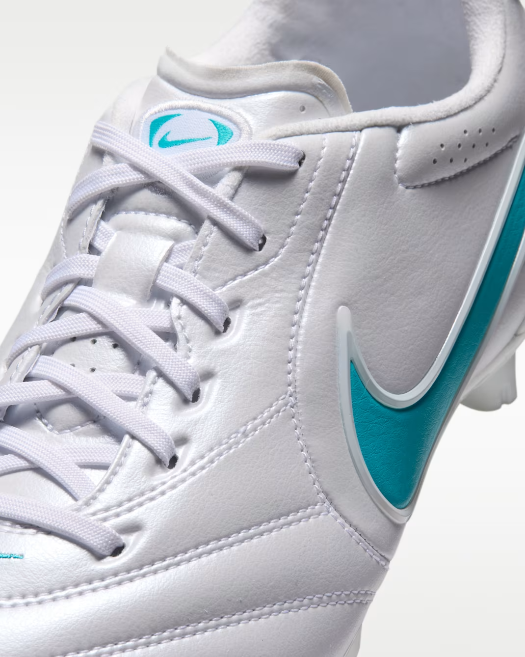 IM6960-102 Nike Tiempo Ligera Pro "White/Dusty Cactus" (Men's)