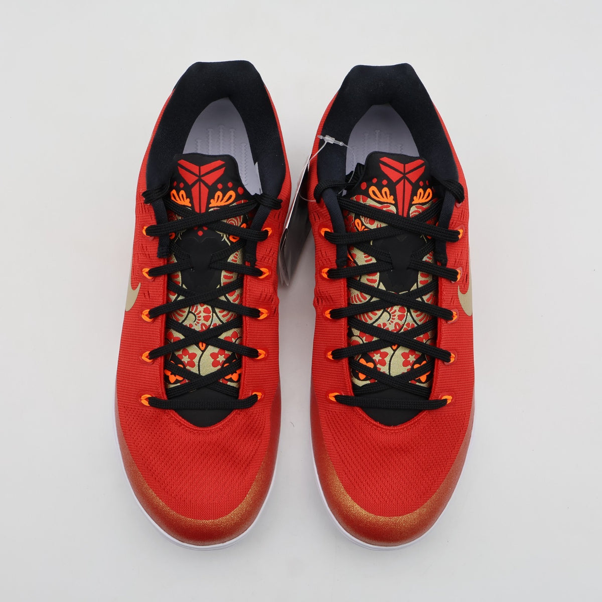 IH1400-600 Nike Kobe 9 Low Protro EM China University Red and Metallic (Men's)