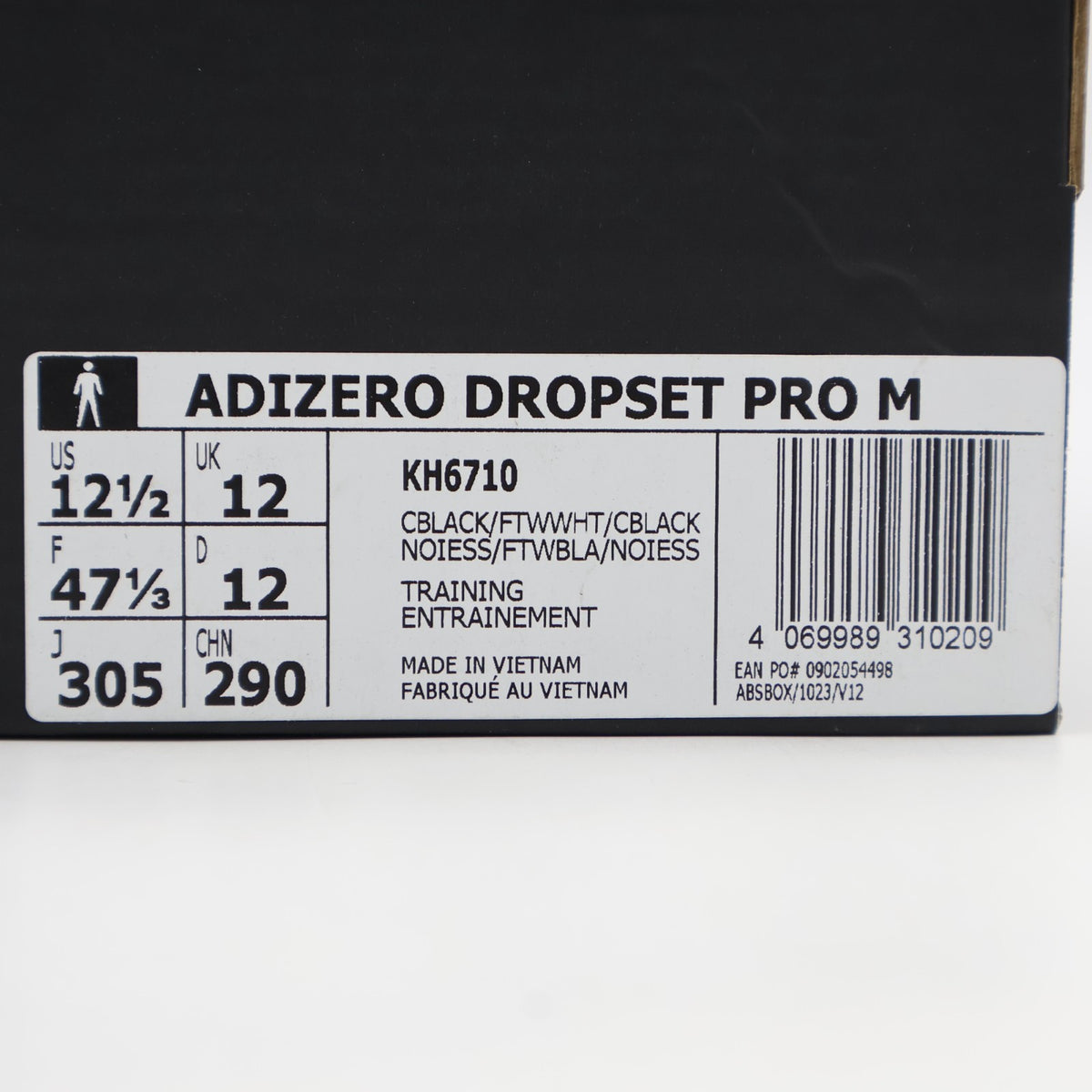 KH6710 Adidas Adizero Dropset Pro Training "Core Black/Cloud White" (Men's)