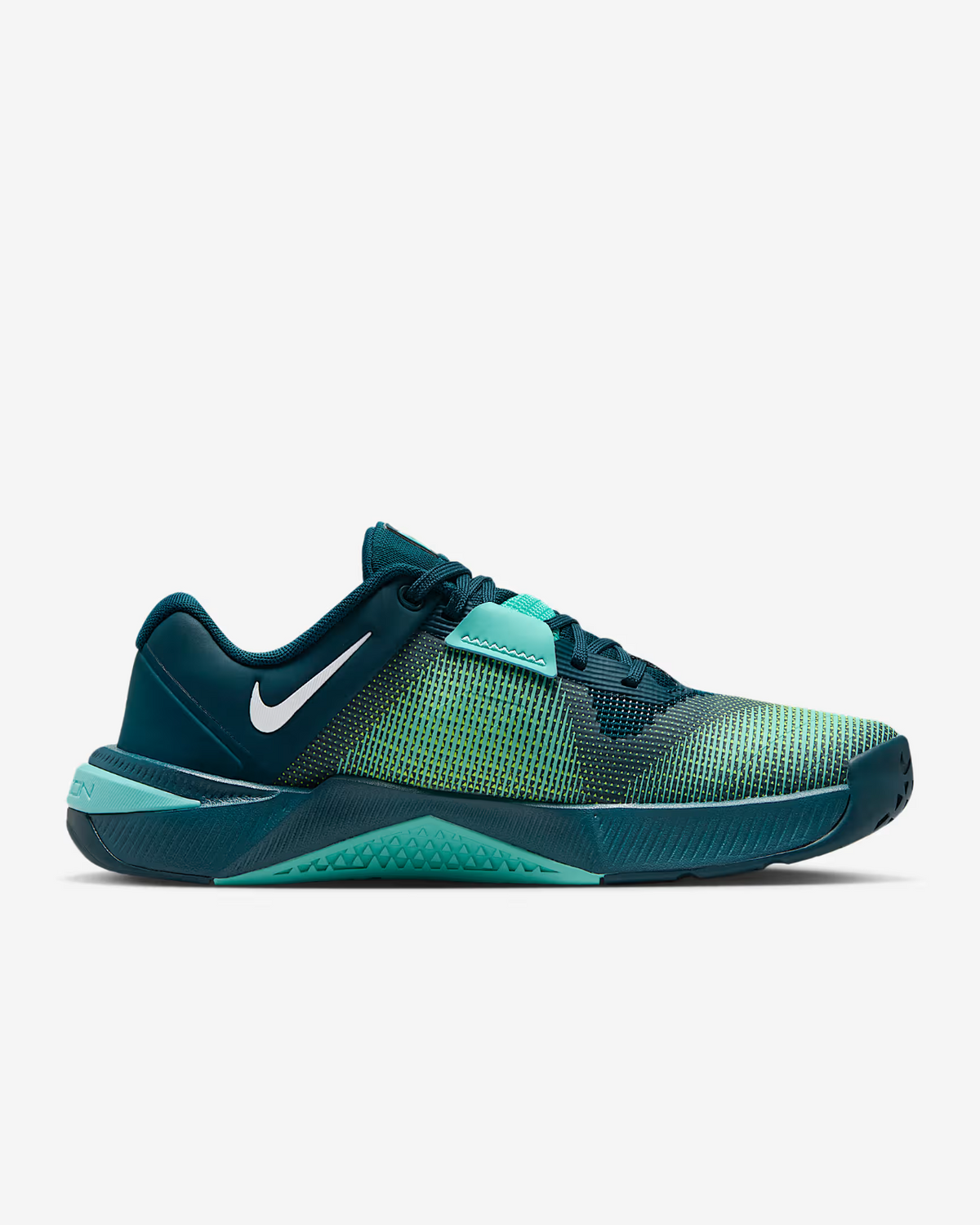 HQ2620-300 Nike Metcon 10 Midnight Turquoise Bleached Turquoise Volt (Women's)
