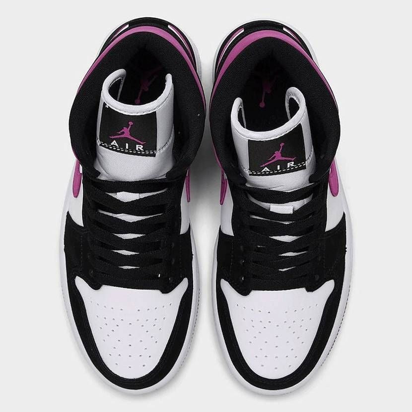 BQ6472-005 Nike Air Jordan 1 Mid "Magenta" (Women's)