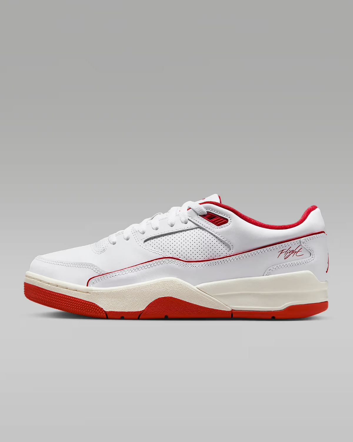 HF3255-106 Nike Jordan Flight Court White Sail Black Varsity Red (Men's)