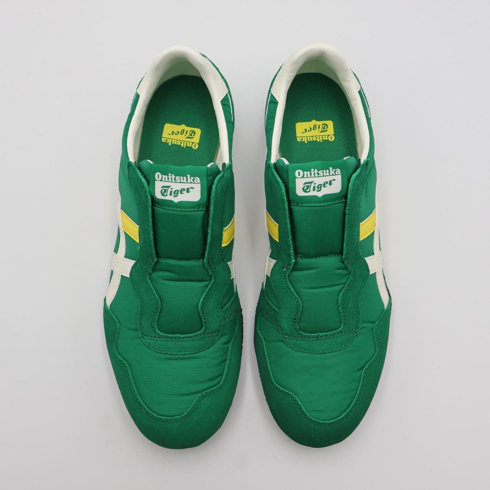 1183C615-300 Onitsuka Tiger Serrano Slip-On Kale/Cream (Men's)