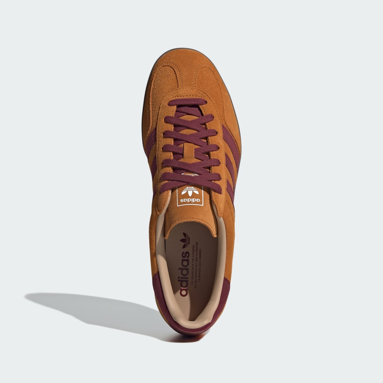 JH5411 adidas Originals Gazelle Indoor Craft Ochre Shadow Red Warm Sand (Men's)