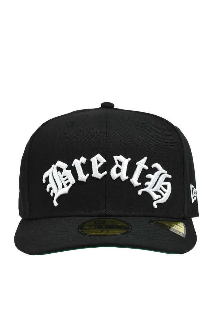 BREATH NEW ERA Old English Logo 59Fifty Black