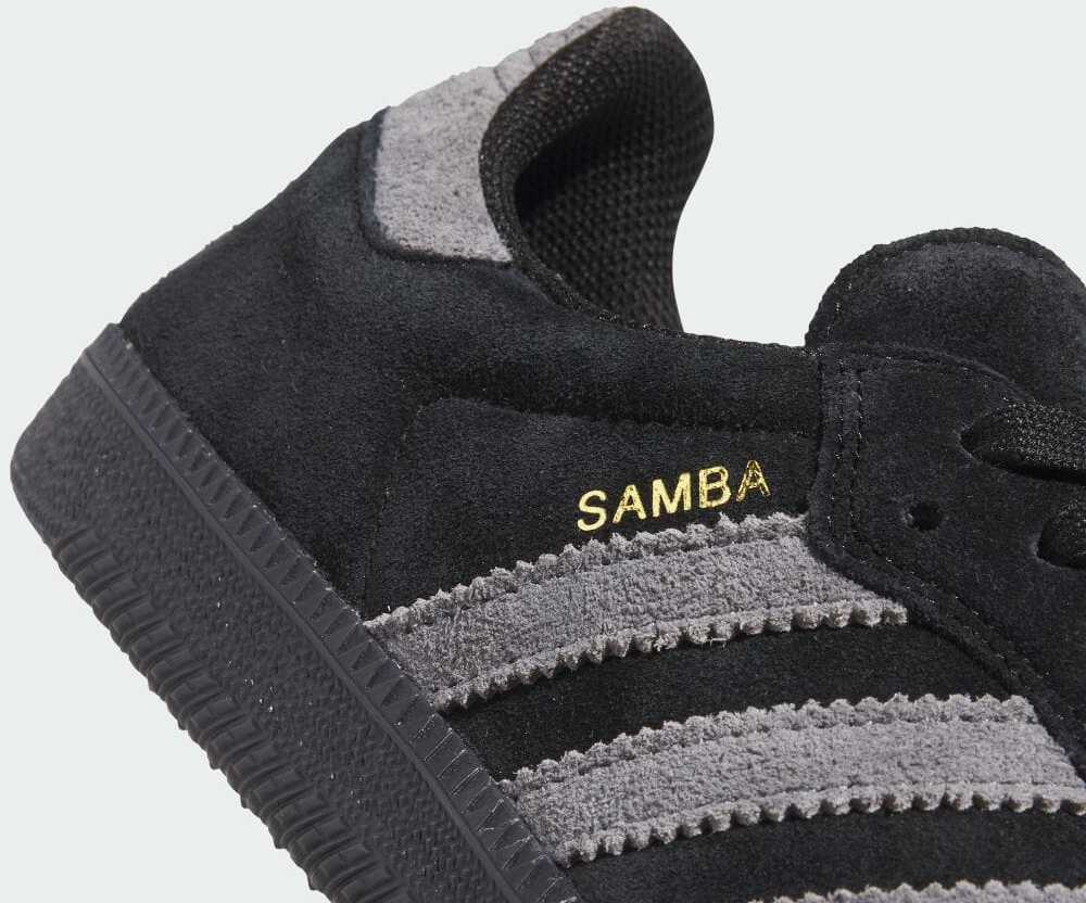 IH3348 adidas Originals Samba ADV Core Black Gray Four Gold Metallic (Men's)