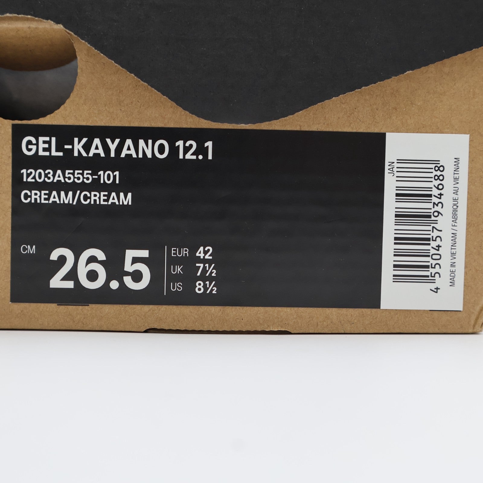 1203A555-101 KITH Ronnie Fieg Asics Gel-Kayano 12.1 Cream Multi (Men's)
