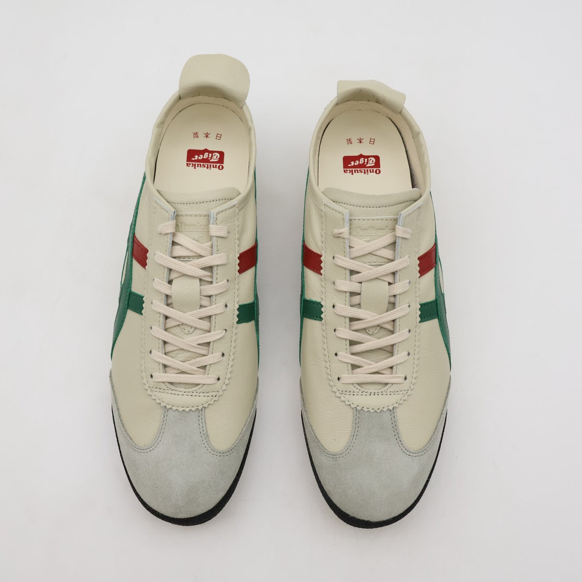 1181A436-100 Onitsuka Tiger NIPPON MADE Mexico 66 Deluxe Cream Green (Men's)